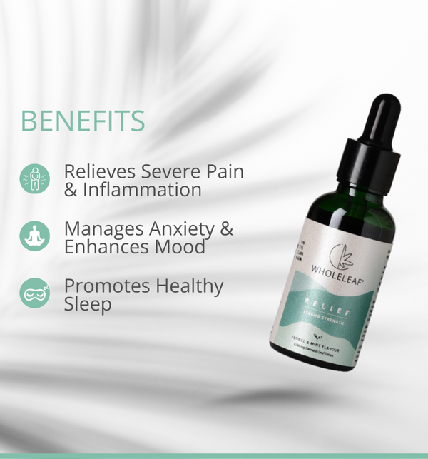 Relief Oral Tincture - Strong Strength